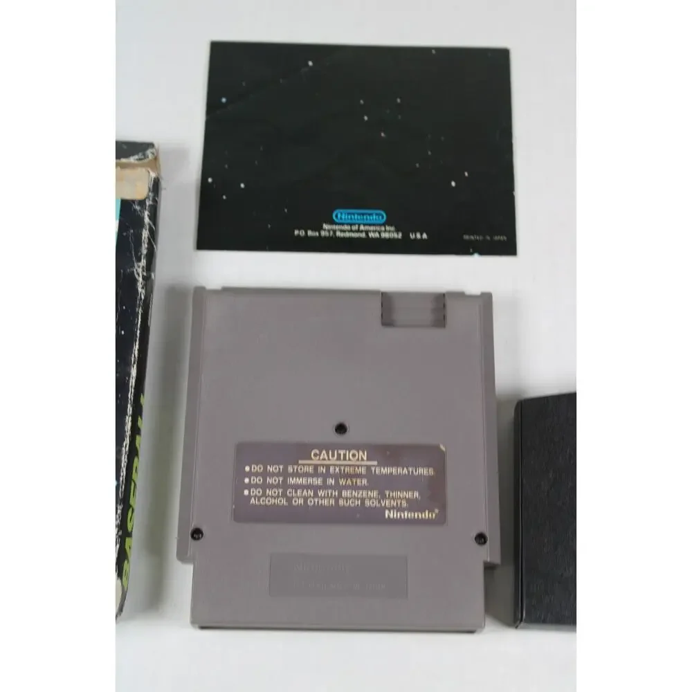 Baseball (Nintendo Entertainment System, 1985, NES) Complete W/ Manual, box